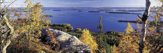 Seenlandschaft im nördlichen Teil des Grünen Bandes. Foto: T. Hokkanen.